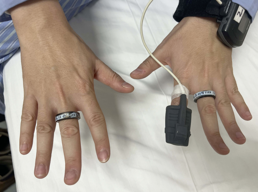 RingConn Rogue intelligente et coup de doigt Pulse oxymètre